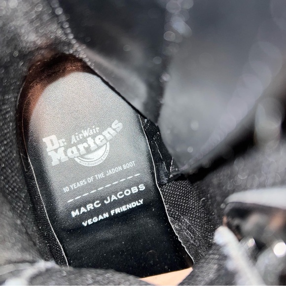 Dr Martens X Marc Jacobs Vegan Jadon Charm Platform Boots Size 8 Womens - Picture 8 of 12